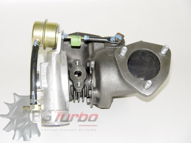 TURBO - HYBRIDE -  E/S PRÉPARÉ EN FRANCE  - STAGE2 - 0 - 6+6 pales - MFS PERFORMANCE 2546
Diamètre admission - Ind : 41,7 mm / Exd : 53,97 mm / Angle : 30°
